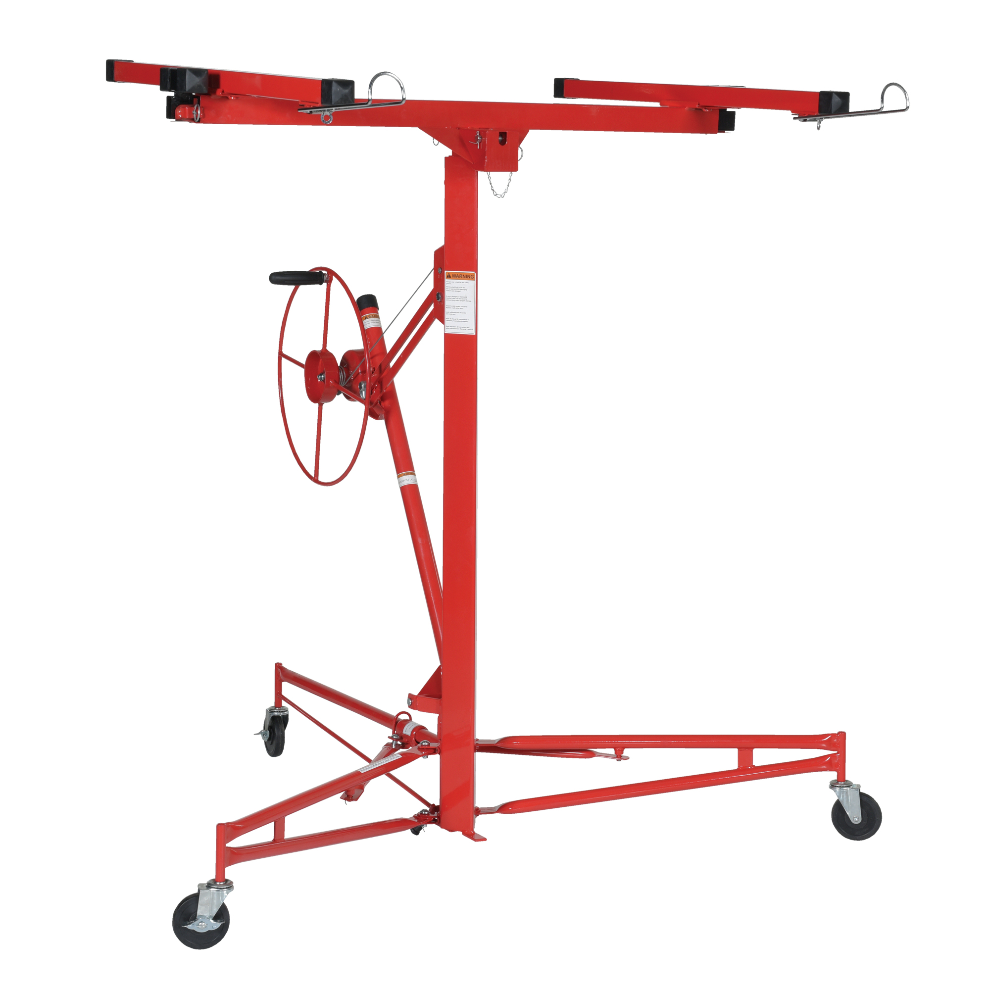 Vestil Deluxe Drywall and Panel Hoist - 11ft. Lift Height, 150-Lb. Capacity, Steel, Model# DPH-X-11